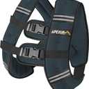 APEXUP Weighted Vest with Weights and Reflective Stripe, Weight Vest Men Women for Workout, Strength Training, Running (Steel Blue, 20lbs)