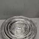 COOK WITH COLOR Stainless Steel Mixing Bowls Set - Nesting Bowls, 6 Pieces, Silver with Non Slip Bottom