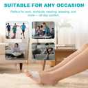 Silicone Toe Separators Sleeves for Bunions Women & Men, Hallux Valgus Relief - Toe Straightener & Spacer (2 Pairs, Transparent)