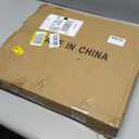 2 Tier Round Side Table, Folding End Tables Coffee Table Simplistic Sofa Table Waterproof Removable Tray Table Indoor Outdoor Accent Table for Living Room Bedroom (Faux Marble White, 1pcs)