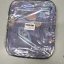 2 x HOTOR Lunch Bag for Men & Women - Large Capacity Insulated Lunch Bag with Mutiple Pockets, Wear-Resistant Cooler Lunch Box for Office, Picnic, Galaxy Purple, 7L, 9.06" x 4.33" x 10.63"