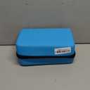 Handheld Sewing Machine Heavy Duty, with Blue Leather Storage Case and 110-Piece Sewing Kit, Mini Portable, Ideal for Adults & Beginners, Complete Set of Quick Home Clothing Repair Tools, Good Gift