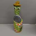 Timozo Yodeling Pickle, Talking Yodeling Toy Repeats What You Say, Singing Pickle Plush Toys  Rechargeable Twisted Mimicking Toy Singing Dance, Funny Prank Novelty Gag Gift for Adults & Kids