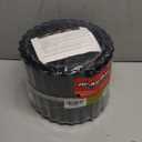 Corrugated Metal Garden Edging 6" x 40Ft, Landscape Edging Border for Lawn, Flower Bed, Garden Fence, Paver Edging (Black)