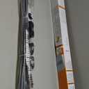 Retractable Baby Gate for Doorways and Stairs, Mesh Safety Gate for Pet, Indoor & Outdoor Use, One-Hand Operation, Easy Installation, 33.6" Tall, Expands to 55" WideBlack,33.6"x55."