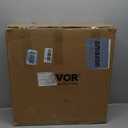 VEVOR Wall Mount Fan, 18 Inch, 3-speed High Velocity Max. 4150 CFM, Waterproof Industrial Wall Fan, Commercial or Residential for Warehouse, Greenhouse, Workshop, Patio, Black, ETL Listed