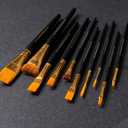 FolkArt 99445 24 Bottle Acrylic Craft Paint Set with 10 Pack of Brushes, 2oz, Colors May Vary