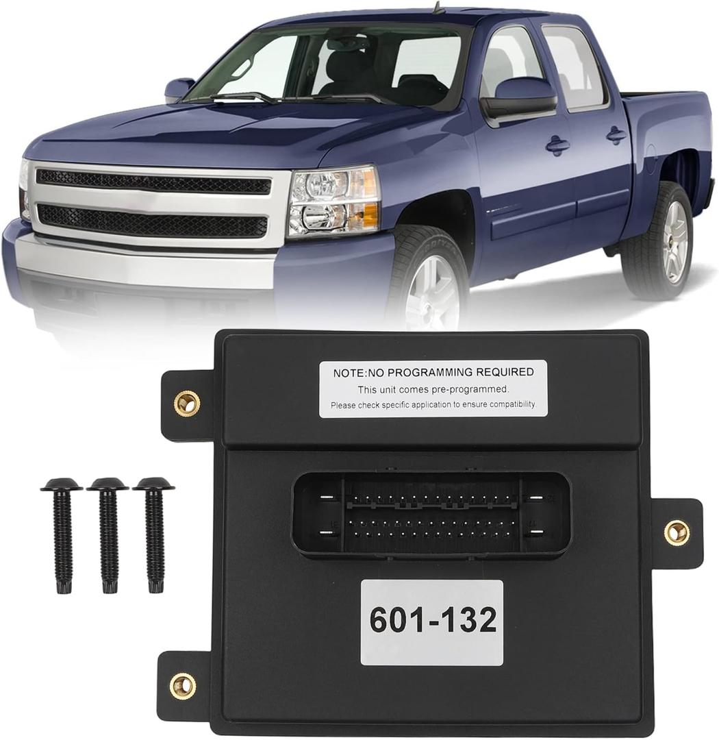 Dasbecan Fuel Pump Driver Module Compatible with 2007-2009 Chevrolet Silverado GMC Sierra 2008-2009 Chevy Tahoe Engine Fuel Pump Flow Control Module Replace# 601-132 20759945