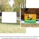 MECCANIXITY Yard Sign Stakes, 15"x6" Metal H Stakes, Lawn Sign Holder, Sign H Frame for Party Yard, Garage Sale, Open House, Real Estate, Guidepost, Pack of 12