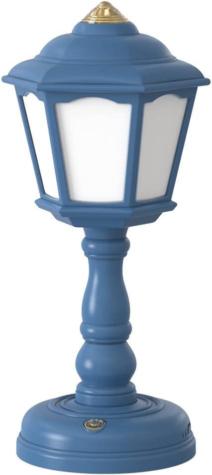 LED Desk Lamp Eye-Protection USB Charging Table Lamp Street Lamps Design Night Lights Bedside Desk Light Room Decor Night Lights For Bedroom Street Lamps Design Night Lights Touch-Dimmable (Blue)
