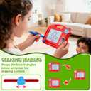 8-in-1 Montessori Baby Toys for 6-12 Months,Babies Travel Toy Set with Stacking Blocks, Pull Teether, Sensory Shape Sorter, Drawing Board & Harmonica, Infant Learning Gift for Toddler 1-3 Year Old