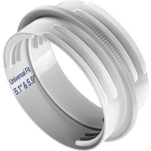 Loviga Portable Air Conditioner Exhaust Hose Extension Coupler Connector for 5.1 in and 5.9 in, AC Hose Extender for Both Clockwise & Counter Clockwise Threads