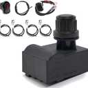 ZCLYUYA Grill Igniters for Charbroil Ignitor Replacement Kit, 4-Outlets Electronic Ignition Module with Wires and 2 Push Buttons Replace G511-0055-W1 for Surefire Ignition Systems