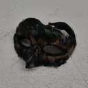 Masquerade Mask for Women/Men, Costume Feather Animal Mask Owl Bird Crow Halloween Mardi Gras Cosplay Party Raven Masque