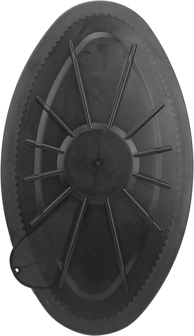 HEITIGN Waterproof Round Hatch Cover Plastic Deck Inspection Plate for Marine Boat Kayak Canoe