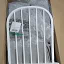 Glider & Ottoman Cushion Set Wood Baby Nursery Rocking Chair, Light Grey, JV10930SL