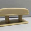 Adjustable Height Car Armrest Left Elbow Support Pad Anti-Fatigue Car Door Armrest Rest Pad (Beige)