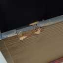 Crafted Classical Retro Wooden Antique Book Tissue Box Cover Square Tissue Holder Dispenser Paper Cover Case Napkin Holder Home Decor for Bathroom Living Room Office car Kitchen (Brown)