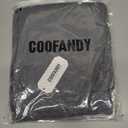 COOFANDY Men's Open Bottom Sweatpants Casual Yoga Pants Lightweight Jogger Lounge Pants with Pockets (Gray, XL)