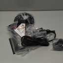 slopehill Professional Ionic Hair Dryer, Powerful 1800W Fast Drying Low Noise Blow Dryer with 2 Concentrator Nozzle 1 Diffuser Attachments for Home Salon Travel (Grey)