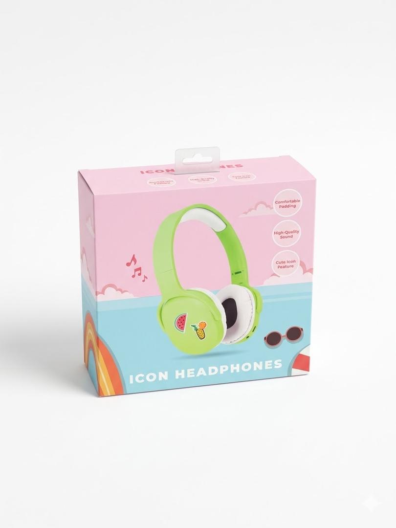 Icon Kids Headphone Child-Safe Volume Limiting  2 Pack