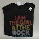 Retro Vintage The Girl at The Rock Show TShirt M