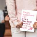 2 x Funny Valentine's Day Card For Him, Happy Valentine's Day Card Husband, Cute Valentines Day Card Gift Boyfriend, Snarky Valentine's Day Card Fiance, Valentine Day Card from Wife girlfriend Fiancee (#1)