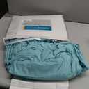 Comfort Spaces Microfiber Set,6 pcs, 14" Deep Pocket, Wrinkle Resistant All Around Elastic-Year-Round Cozy Bedding Sheet, Matching Pillow Cases, Full, Aqua (CS20-0117)