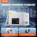 VEVOR Ultrasonic Cleaning, 15L Professional 360W Cleaning Machine with Timer & Heater, 40kHz Digital Ultrasonic Parts Cleaner with Basket for Watch Glasses Jewelry Retainer Industrial Parts Tools