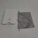 Travel Makeup Mirror with Lights, Portable 1X Vanity Mirror with 5X Lighted Magnification,72 LEDs 3 Color Lights, Rechargeable 1000mAh Battery, Freely Adjust Height and Angle