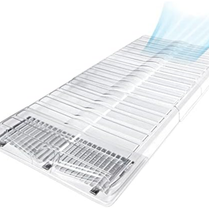 Air Vent Extender for Under Furniture, Floor Vent Deflector for Floor Register Up to 12" Wide, Extends from 17"-33" (1PCS)