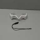 Under Eye Red Light Therapy Device, Facial red Light Therapy for reducing Dark Circles and Puffiness, Smoothing fine Lines, Eye Massager with Glasses Strap