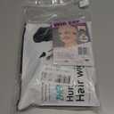 ZHENGON Bob Wig Human Hair with Bangs 200 Density Glueless Wigs Ready to Wear Beginner Friendly 3x1 HD Straight Lace Closure Wigs for Women Natural Black 10 Inch