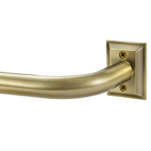 Amazon.com: Vimayta Wrap Around Curtain Rod for 28 to 129 Inches Window, Splicing Structure, 1 Inch Room Darkening Blackout Curved Drapery Rods with Heavy Duty Alloy Bracket, Wall&Ceiling Mounted, Antique Bronze : Home & Kitchen