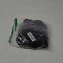 Fisoew Women's Deep V Neck Mini Dress Casual Puff Long Sleeve Smocked Waist Short Dresses L