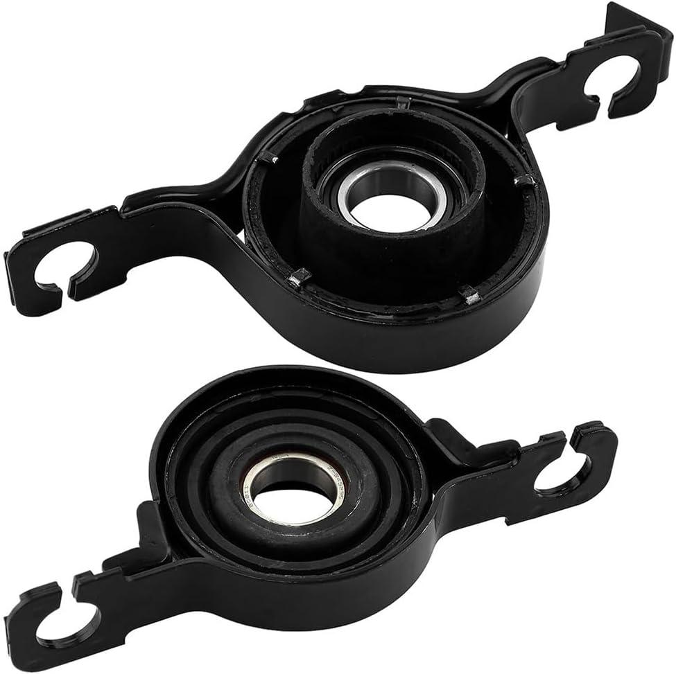 Front and Rear Drive Shaft Center Support Bearings for 2007 2008 2009 2010 2011 2012 2013 Ford Edge Mazda CX9 Driveshaft Center Support Bearing Carrier Bearing 2 PCS