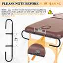 Blulu 2 Pcs Massage Paper Roll Holder for Massage Tables Adjustable from 24" to 30" Width, with Rubber Band for Paper Roll Fixed