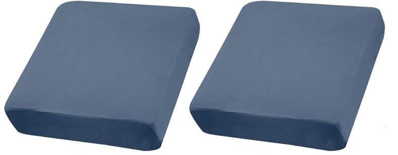 2 Pcs Outdoor Cushion Covers Patio Cushion Slipcovers Replacement Splash Proof with Zipper for Outdoor Furniture, Patio Sofa Couch, Covers Only