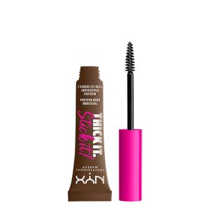 NYX PROFESSIONAL MAKEUP Thick It Stick It Thickening Brow Mascara, Eyebrow Gel  Brunette