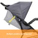 Baby Trend Venture 3-Wheel Stroller Travel System, Stellar Grey, Manufactured Date: 03/09/2026
