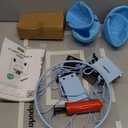 ropoda Mini Basketball Hoop - Glow in The Dark, Over The Door Basketball Hoop Indoor, Indoor Basketball Hoop Backboards for Teens and Adults, Mini Hoop for Kids with 4 Balls and Pump(Blue)