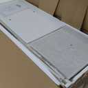 SZLHANJZ Dresser with Hanging Rack, Dresser for Bedroom with Led Lights and Charging Station, 7 Drawers Storage Chest with Hooks and Clothes Rack, Nursery White