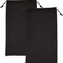 2Pcs Ski Goggle Bag Microfiber Pouch Snow Ski Goggle Soft Pouch Case Drawstring Bags Soft Micro Fiber