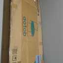 AOTOB 40/48" Fitness Trampoline for Adult, Max Load 450 LBS, Foldable Mini Trampoline with Durable Bungees, Small Rebounder Exercise Trampoline with Bar for Workout for Quiet & Safely Cushioned Bounce (Green)