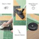 Modern Area Rug 5x7,Ombre Low Pile Rugs,Non-Slip Non-Shedding Bedroom Rug,Indoor Geometric Carpet for Bedroom Kitchen Dining Room Office Home Decor5x7 Green