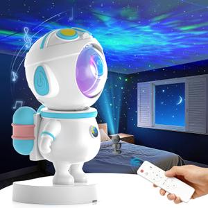 Apollo Star Galaxy Projector Night Light with 16 Light Effects, Nebula Ceiling LED Lamp for Bedroom and Room Decor, for Parties & Christmas &Birthday& Kids Gifts (Blue)