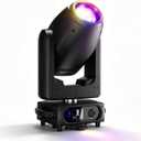 SHEHDS GalaxyJet 300W LED Moving Head Light, Beam&GOBO&Wash 3in1 | 5-Prism & Frost Effect, 7-Slot GOBO Wheel, 9-Colors, 7-Gobos Rotating, DMX512 for Party, School, Stage Show