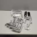 Steel Garage Storage Hooks - 16 Pack Anti-Slip Coating, Heavy Duty Wall Mount Hooks for Hanging Bike, Ladder, Garden Tools (Black)