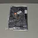 Raphin Men Compression Shirts,Cool Dry Short Sleeve Compression Shirts Sports T-Shirts Athletic Workout Shirt for Running Sports Fitness , Black M