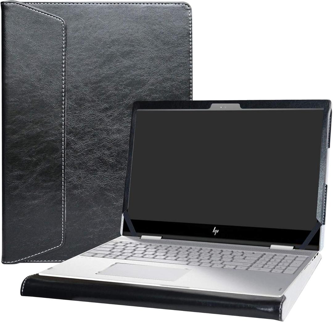 Alapmk Protective Case for MacBook Pro 15 (A1398) 2012-2015 / for HP Envy X360 15 15-cnXXXX 15m-cnXXXX 15-cpXXXX 15m-cpXXXX 15 inch Laptop[Not fit Envy X360 15 15-apXXX],Black
